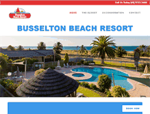 Tablet Screenshot of busseltonbeach.com.au